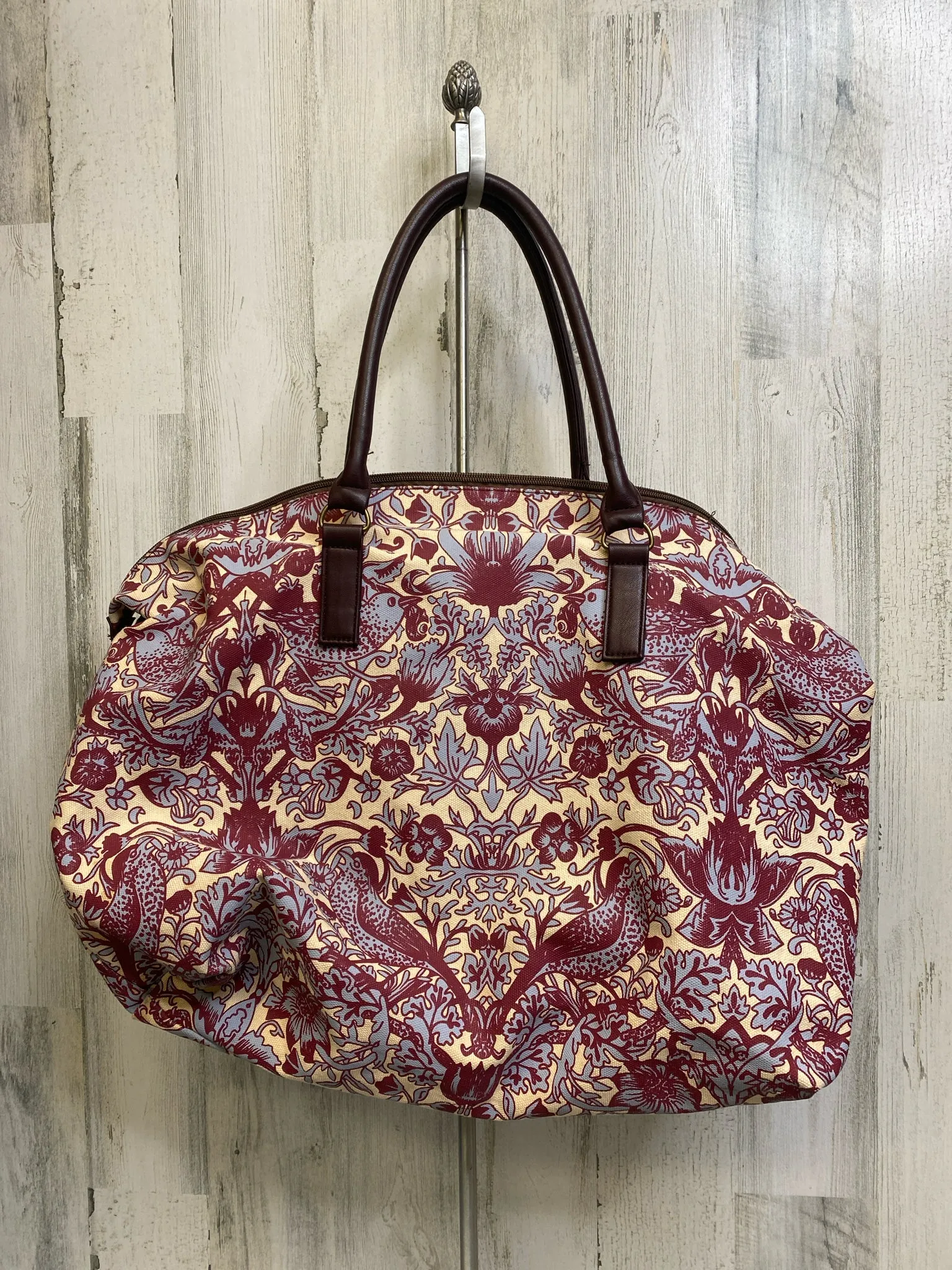 Burgundy Duffle Bag