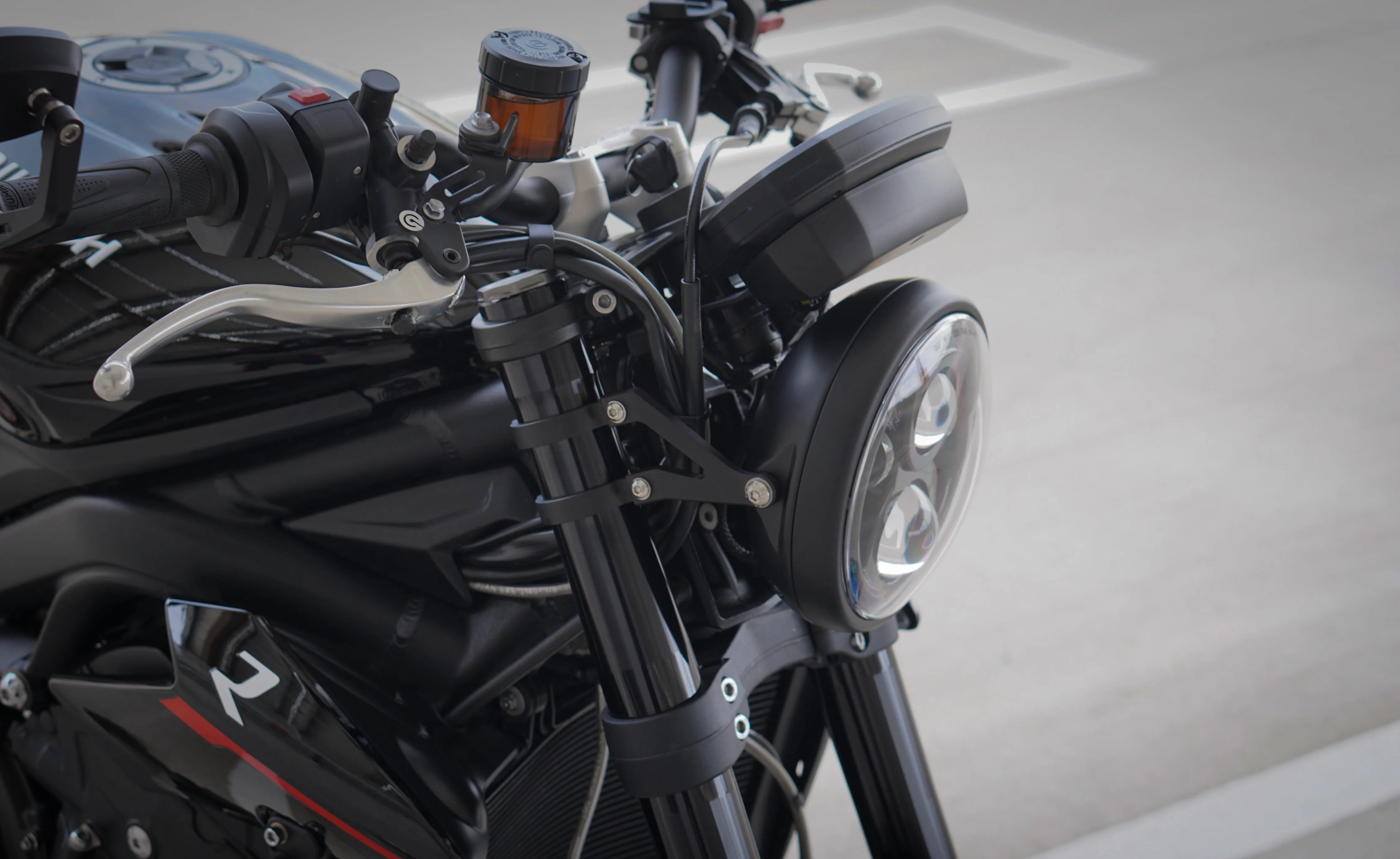 Street Triple 765 - Shallow Bucket 7" LED Headlight Kit